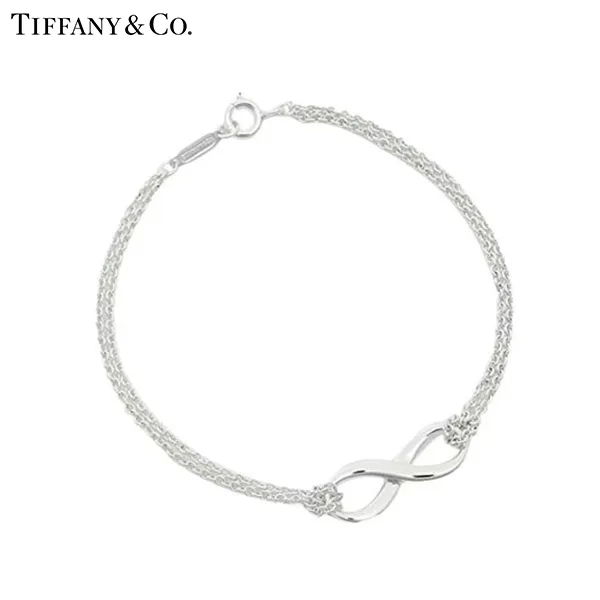 蒂芙尼 Tiffany Infinity 經典永恆無限925純銀手鍊