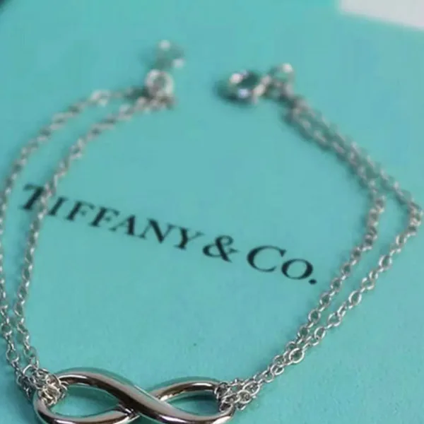 蒂芙尼 Tiffany Infinity 經典永恆無限925純銀手鍊